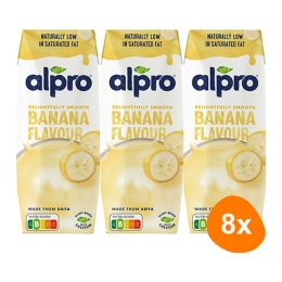 Alpro | Soja Drink Banaan | 8 x 3 x 250 ml