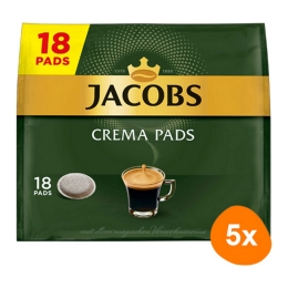 Jacobs | Crema Classic | 5 x 18 pads