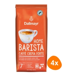 Dallmayr | Home Barista Caffe Crema Forte | 4 x 1000 gram
