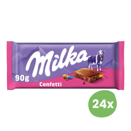 Milka | Confetti | 24 x 90 gram