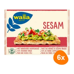Wasa | Knackerbrod Sesam | 6 x 250 gram
