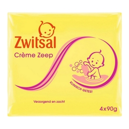 Zwitsal | Creme Zeep | 4 x 90 gram