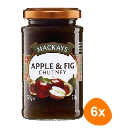 Mackays | Apple & Fig Chutney | 6 x 225 gram