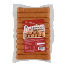 Gouden Banier | Rookworst Professional | 10 x 80 gram