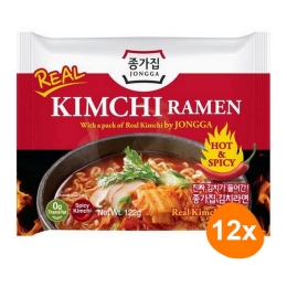 Jongga | Kimchi Ramen | 12 stuks