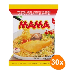 Mama | Instant Noedels Kip | 30 stuks