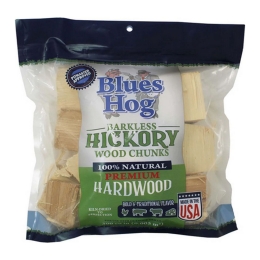 Blues Hog | Barkless Hickory Wood Chunks | 1900 gram