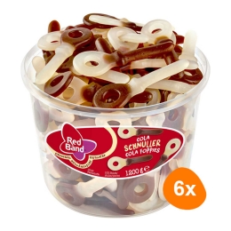 Red Band | Redband Cola Schnullers (D) | 6 x 1200 gram