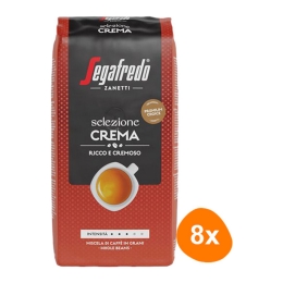 Segafredo | Selezione Crema Bonen | 8 x 1000 gram