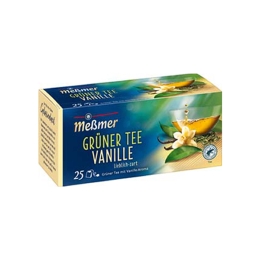 Messmer | Gruner Tee Vanille | 12 x 25 x 1,75 gram