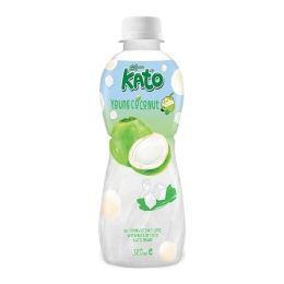 Kato | Coconut Juice With Nata De Coco | 24 x 320 ml