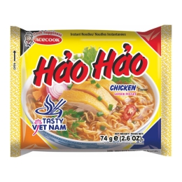 Acecook | Instant Noodles Chicken | 30 x 74 gram