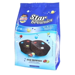 Codan | Star Brownies Schokolinsen Beutel | 12 x 200 gram