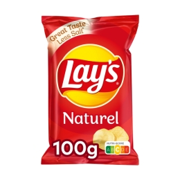 Lay's | Chips Naturel | 12 x 100 gram