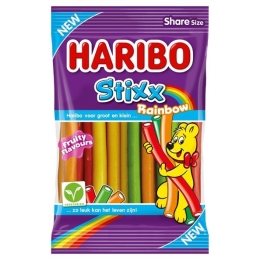 Haribo | Stixx Rainbow | 18 x 160 gram