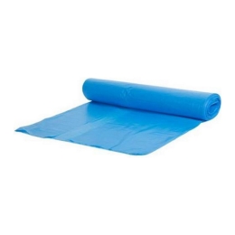 Afvalzak | Blauw 80x110cm T25 Losse Rol | 20 stuks