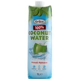 Grace | Kokoswater Prisma 100% | 8 x 1 liter
