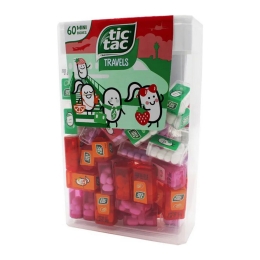 Tic Tac | Lilliput Erdbeere Travel-box | 228 gram