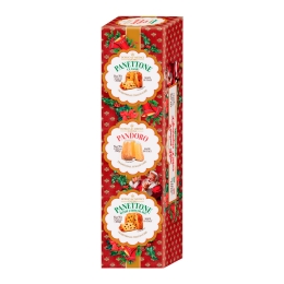 Borgo de' Medici | Panettone & Pandoro | 6 x 280 gram