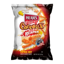 Herr's | Carolina Reaper Cheestix | 8 x 227 gram