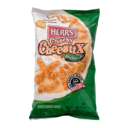 Herr's | Crunchy Jalapeno Cheestix | 8 x 227 gram