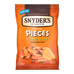 Snyder's of Hanover | Soh Cheddar Cheese Pretzel Pieces | 10 x 110 gram