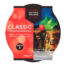 Matthew Walker | Class Christmas Pudding | 36 x 100 gram