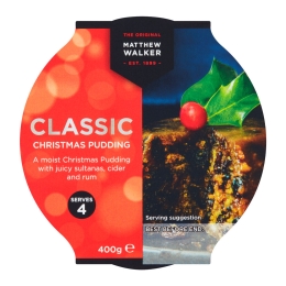 Matthew Walker | Class Christmas Pudding | 12 x 400 gram