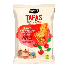 Snatt's | Tapas Tomaat & Oregano Zakje | 7 x 120 gram