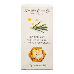 The Fine Cheese Company | Rosemary & Olive Oil Crackers Doos | 6 x 125 gram