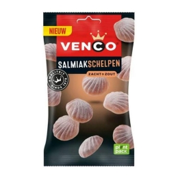 Venco | V. Salmiakschelpen | 12 x 180 gram