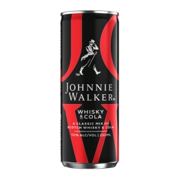 Johnnie Walker | Whisky & Cola Blik | 12 x 25 cl