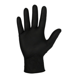 Bodyguards | Handschoen Nitril Zwart Ongepoederd S | 100 stuks