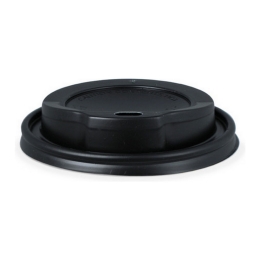 Deksel To Go Zwart 90mm | 50 stuks