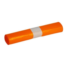 Afvalzak | Oranje 70x110cm T25 | 25 x 20 stuks