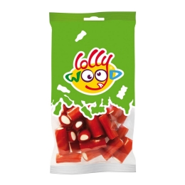 Lollywood | Aardbeistaafjes | 15 x 110 gram