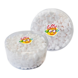 Lollywood | Dextrose Hartjes Wit Citroen Silo | 850 gram