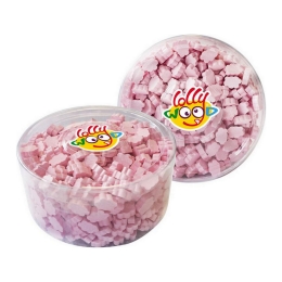 Lollywood | Dextrose Wolken Roze Aardbei Silo | 850 gram