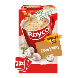 Royco | Crunchy Champignons | 20 stuks