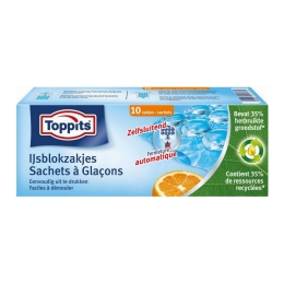 Toppits | Ijsblokzakjes | 15 x 10 stuks