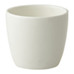 Maastricht Porselein | Eierdop Lux 068 | Off White | 5 cm | 6 stuks