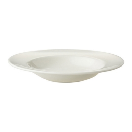Maastricht Porselein | Diep Bord Lux 071 | Off White | 23 cm | 6 stuks