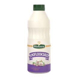 Oliehoorn | Knoflooksaus | Fles 6 x 900 ml