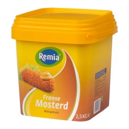 Remia | Franse mosterd | Emmer 2,5 kg
