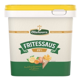 Oliehoorn | Fritessaus 25% | Emmer 2,5 liter