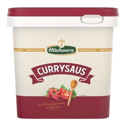 Oliehoorn | Currysaus | Emmer 2,5 liter