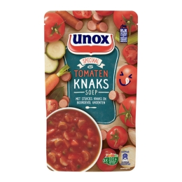 Unox | Soep | Tomaten Knaks | 5 x 570 ml