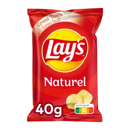 Lay's | Naturel | 20 x 40 gram