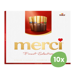 Merci | Finest Selection Assortiment | 10 x 250 gram THT September en December