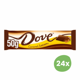 Dove | Caramel | Doos 24 repen